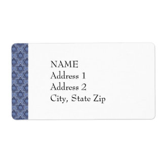 KRW Star of David Custom Verzendlabel