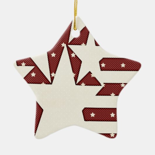 KRW Stars en Stripes Keepomwille Ornament (Voorkant)