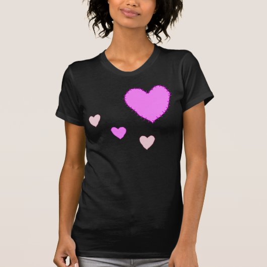 KRW Stitched Hearts Shirt (Voorkant)