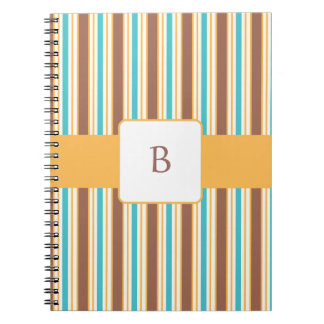 KRW Summer Breeze aangepaste monogram notebook Notitieboek