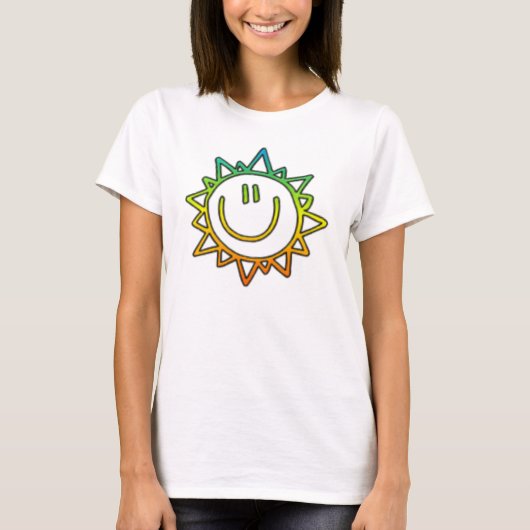 KRW Sunny Smile T-shirt (Voorkant)