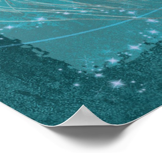 KRW The Blue Sprite and the Butterflies Poster (Hoek)