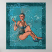 KRW The Blue Sprite and the Butterflies Poster (Voorkant)