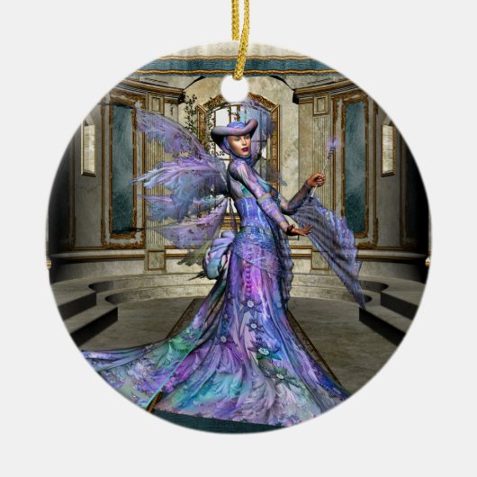 KRW The Fairy Godmoeder Fantasy 2 Sided Ornament (Voorkant)