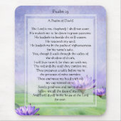 KRW The Lord is My Shepherd Psalm 23 Mousepad Muismat (Voorkant)