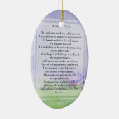 KRW The Lord is My Shepherd Psalm 23 Ornament (Rechts)