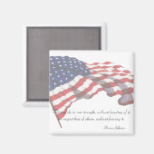 KRW Thomas Jefferson Quote Magnet (Voorkant / Achterkant)