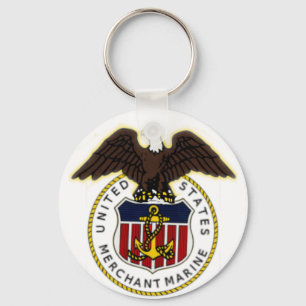 KRW US Merchant Marine Seal Sleutelhanger