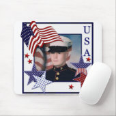 KRW USA Lijst Mousepad Muismat (Met muis)