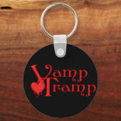 KRW Vamp Tramp Blood Driving Heart Sleutelhanger (Voorkant)