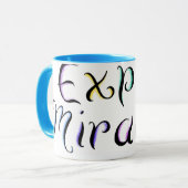 KRW verwacht wonderen Mok (Voorkant links)