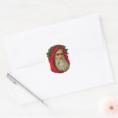 KRW Victoriaans Vader Kerstmis Santa Sticker (Envelop)