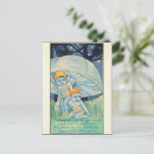 KRW Vintage Halloween Briefkaart (Staand voorkant)