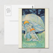KRW Vintage Halloween Briefkaart (Voorkant / Achterkant)