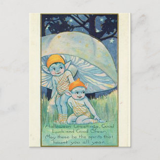 KRW Vintage Halloween Briefkaart