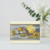 KRW Vintage Halloween Briefkaart (Staand voorkant)