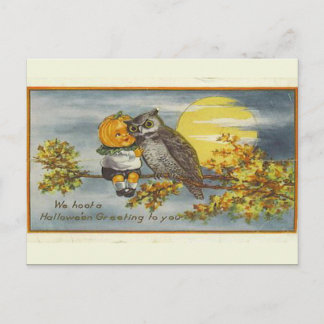 KRW Vintage Halloween Briefkaart