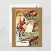 KRW Vintage Halloween Briefkaart (Voorkant / Achterkant)