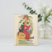 KRW Vintage Halloween Briefkaart (Staand voorkant)