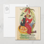 KRW Vintage Halloween Briefkaart (Voorkant / Achterkant)