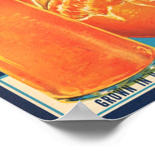 KRW , volledig opschrift op het etiket van Sinaasa Poster (Hoek)