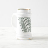 KRW - W - Celtic Monogrammed Stein Bierpul (Voorkant links)