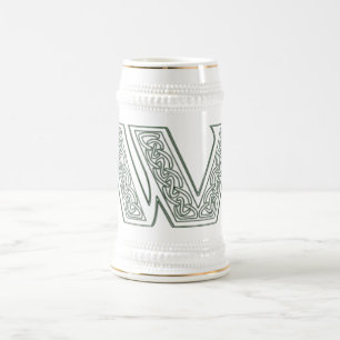KRW - W - Celtic Monogrammed Stein Bierpul