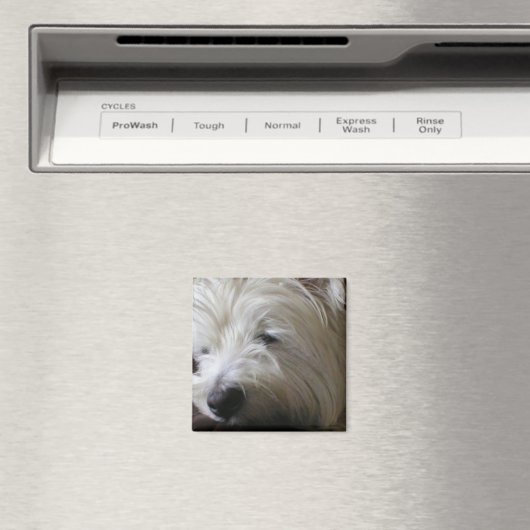 KRW Westie Magnet (Insitu (Vaatwasser))