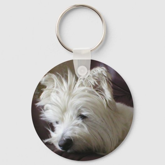 KRW Westie Sleutelhanger (Voorkant)