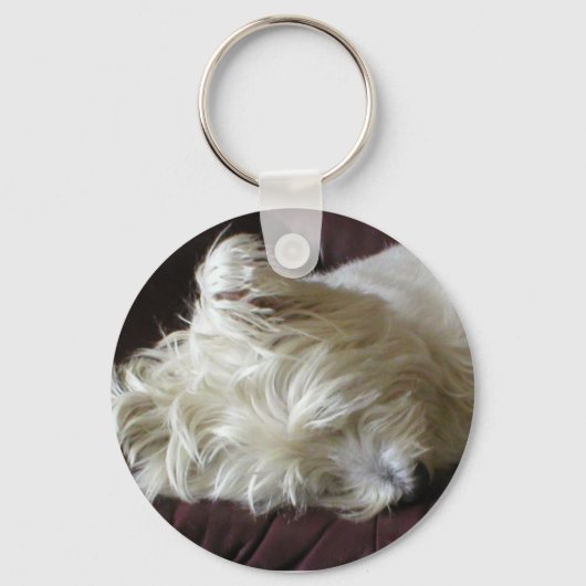 KRW Westie Sleutelhanger (Voorkant)