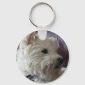 KRW Westie Sleutelhanger (Voorkant)