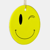 KRW Winking Smile Face Ornament (Rechts)