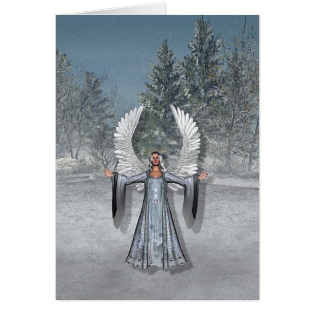 KRW Winter Angel - Aangepaste kaart (Voorkant)