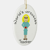 KRW World's Greatest Teacher Ornament (Rechts)