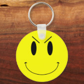 KRW Yellow Evil Face Sleutelhanger (Voorkant)