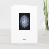 Kryon Galaxy Folded Holiday Card Feestdagen Kaart (Achterkant)
