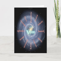 Kryon Galaxy Folded Holiday Card