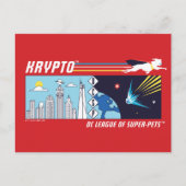 Krypto Buitenruimte naar Metropolis Briefkaart (Voorkant)