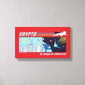 Krypto Buitenruimte naar Metropolis Canvas Afdruk (Voorkant)