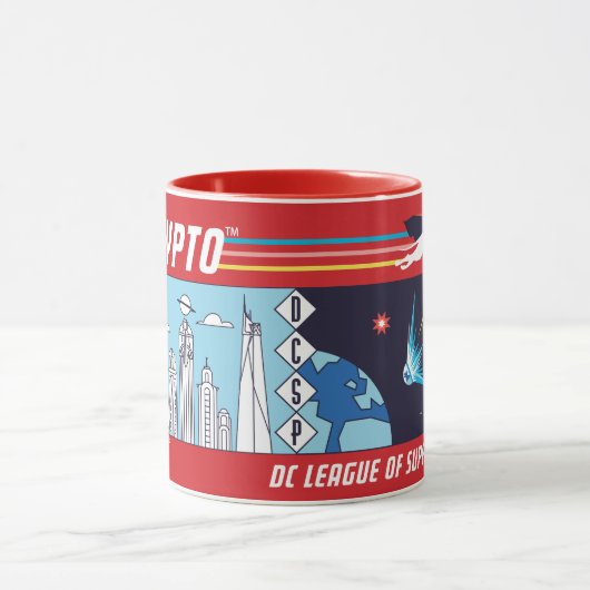 Krypto Buitenruimte naar Metropolis Mok (Midden)