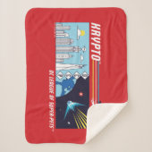 Krypto Buitenruimte naar Metropolis Sherpa Deken (Voorkant)