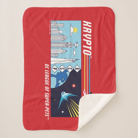 Krypto Buitenruimte naar Metropolis Sherpa Deken (Voorkant)