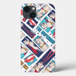 Krypto Comic Panel Pattern Case-Mate iPhone Case