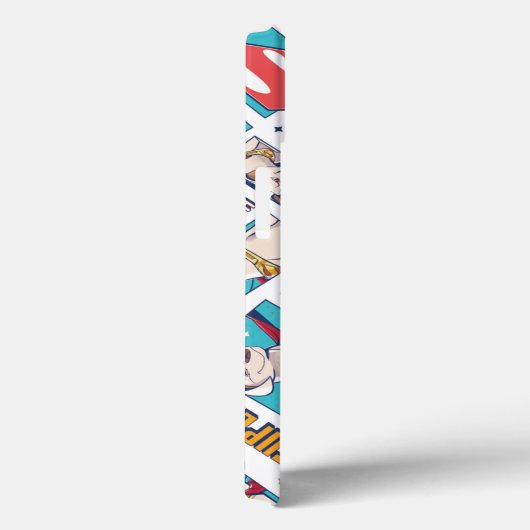 Krypto Comic Panel Pattern Case-Mate iPhone Case (Achterkant / Rechts)