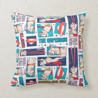 Krypto Comic Panel Pattern Kussen