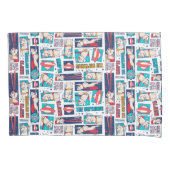 Krypto Comic Panel Pattern Kussensloop (Voorkant)