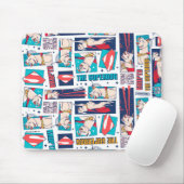 Krypto Comic Panel Pattern Muismat (Met muis)