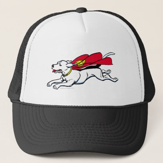 Krypto de hond trucker pet (Voorkant)