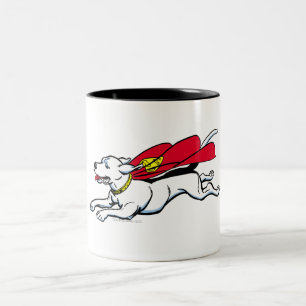 Krypto de hond tweekleurige koffiemok
