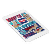 Krypto de Super-Dog Comic Panels Magneet (Rechterzijde)